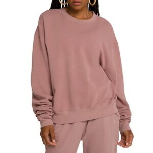 NWT Good American Boyfriend Sweatshirt